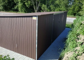 Garage in lamiera acrilica 43