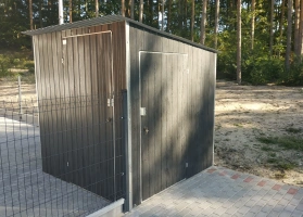 Garage in lamiera acrilica 177