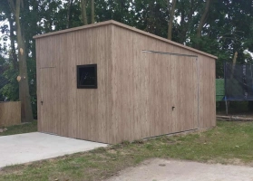 Garage in lamiera acrilica 274