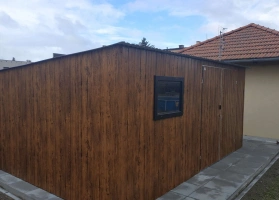 Garage in lamiera acrilica 60