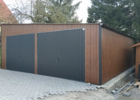 Garage in lamiera acrilica 137