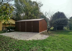 Garage in lamiera acrilica 242