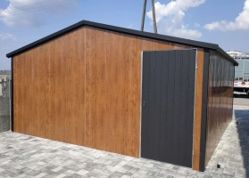 Garage in lamiera acrilica 8