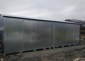 Garage in lamiera zincata 56