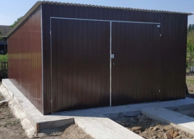 Garage in lamiera acrilica 260