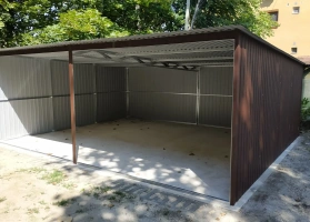 Garage in lamiera acrilica 163