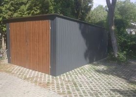 Garage in lamiera acrilica 92