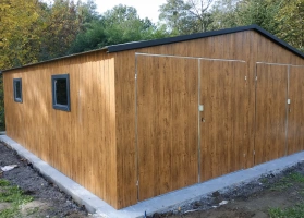 Garage in lamiera acrilica 178