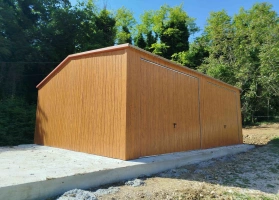 Garage in lamiera acrilica 264