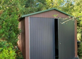 Garage in lamiera acrilica 246