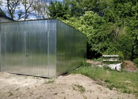 Garage in lamiera zincata 58