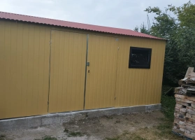 Garage in lamiera acrilica 156