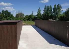 Garage in lamiera acrilica 267