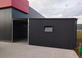 Garage in lamiera acrilica 241