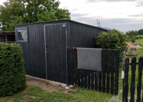 Garage in lamiera acrilica 210