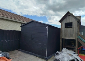 Garage in lamiera acrilica 305