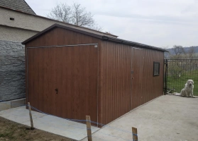 Garage in lamiera acrilica 76