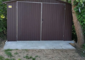 Garage in lamiera acrilica 42