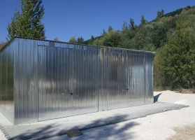 Garage in lamiera zincata 22