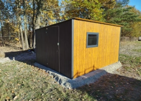 Garage in lamiera acrilica 230