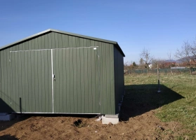 Garage in lamiera acrilica 71