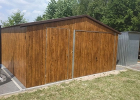 Garage in lamiera acrilica 44