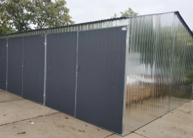 Garage in lamiera zincata 30