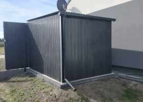 Garage in lamiera acrilica 174