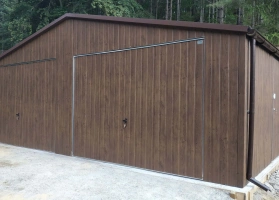 Garage in lamiera acrilica 104