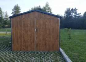 Garage in lamiera acrilica 108