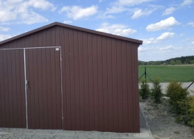 Garage in lamiera acrilica 79