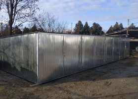 Garage in lamiera zincata 40