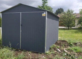 Garage in lamiera acrilica 54