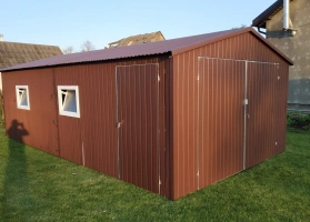 Garage in lamiera acrilica 222