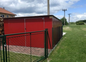 Garage in lamiera acrilica 55