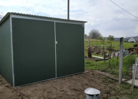 Garage in lamiera acrilica 138