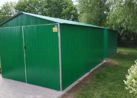 Garage in lamiera acrilica 14