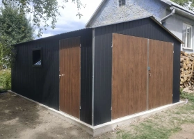 Garage in lamiera acrilica 102