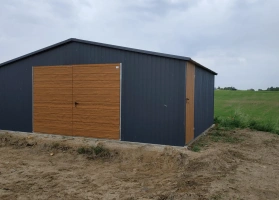 Garage in lamiera acrilica 208