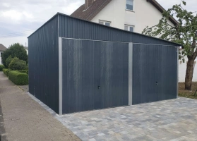 Garage in lamiera acrilica 96