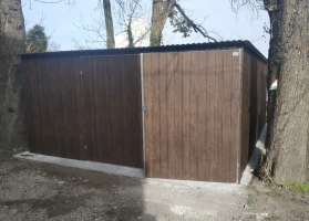 Garage in lamiera acrilica 201