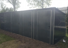 Garage in lamiera acrilica 78