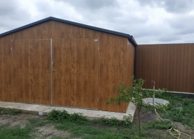 Garage in lamiera acrilica 160