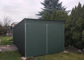 Garage in lamiera acrilica 132