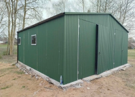 Garage in lamiera acrilica 258