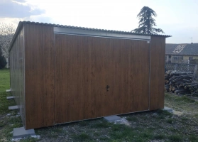 Garage in lamiera acrilica 75