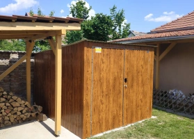 Garage in lamiera acrilica 28