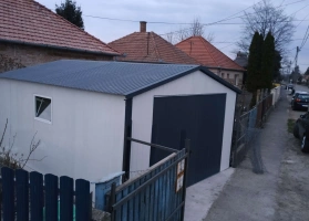 Garage in lamiera acrilica 5