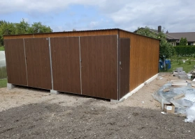 Garage in lamiera acrilica 215