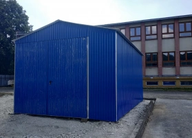 Garage in lamiera acrilica 164